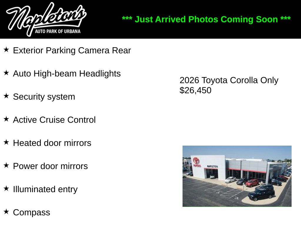 toyota corolla hatchback 2026 JTND4MBE4T3254508 image toyota corolla hatchback 2026 JTND4MBE4T3254508 image